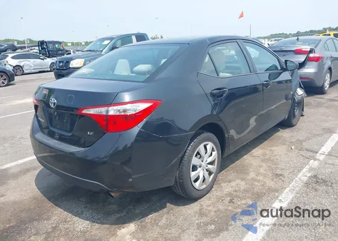 2016 Toyota Corolla Le z USA, uszkodzony, nr VIN 2T1BURHE9GC696133
